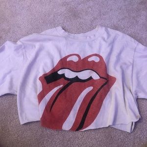 brandy melville rolling stones tee
